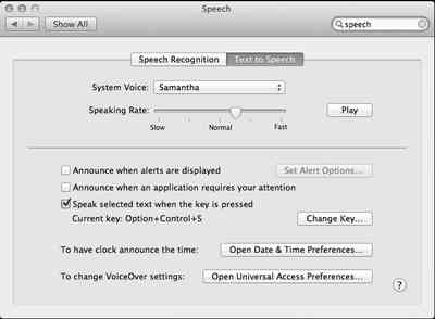 speech pane