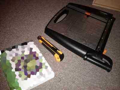 box cutter and paper cutter